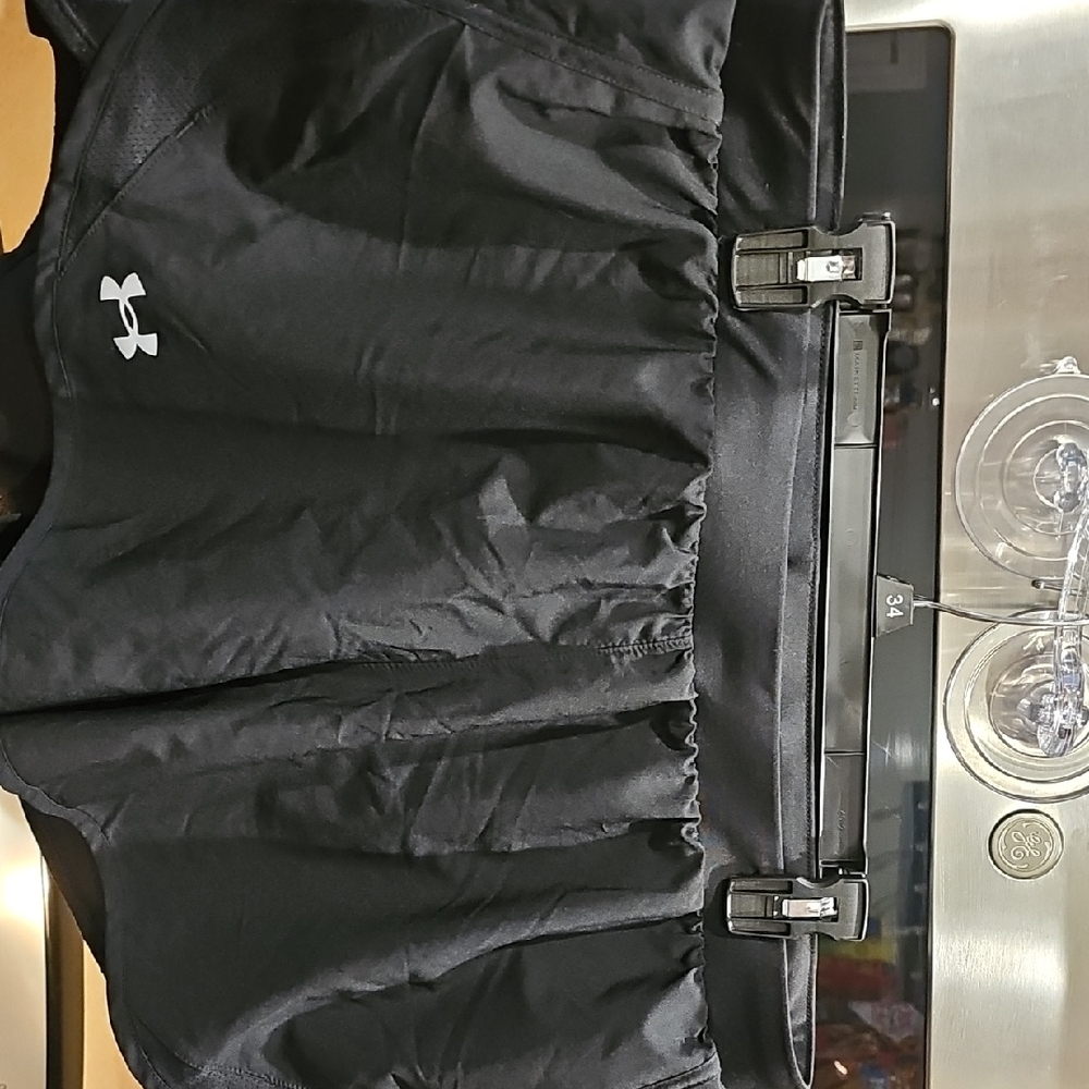 Under Armour Jet Black Performance Shorts